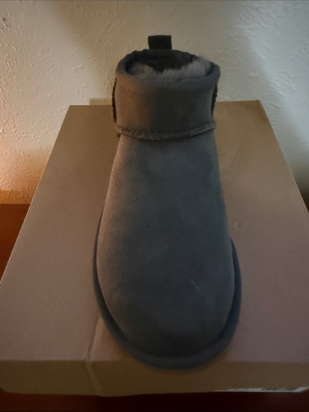 UGG Charcoal Suede Short Classic Ankle Booties - Picture 9 of 12